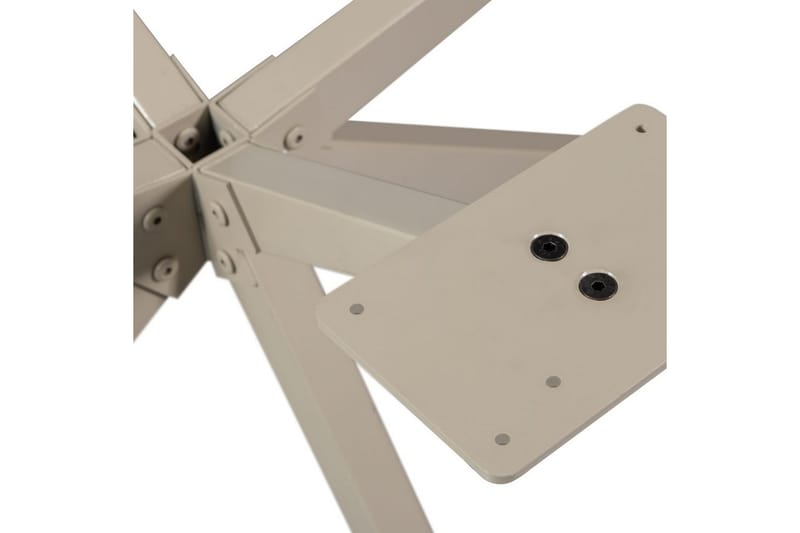 Bordben Holland - Dakargrau, 72x80x80 cm - Boligtilbehør - Håndtag og beslag - Beslag - Møbelben