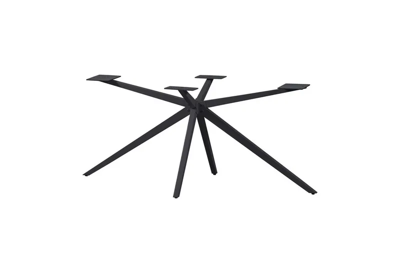 Bordben Holland, Sort, 72x170x80 cm