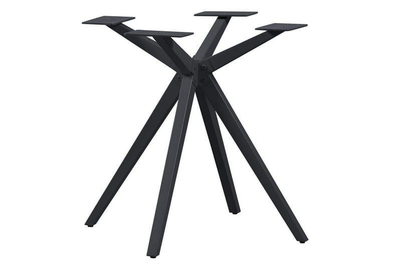 Bordben Holland, Sort, 72x80x80 cm