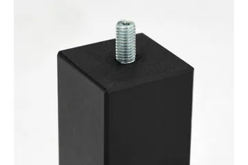 Lucky Sengeben 15cm - 4-pak Sort - Boligtilbehør - Håndtag og beslag - Beslag - Møbelben