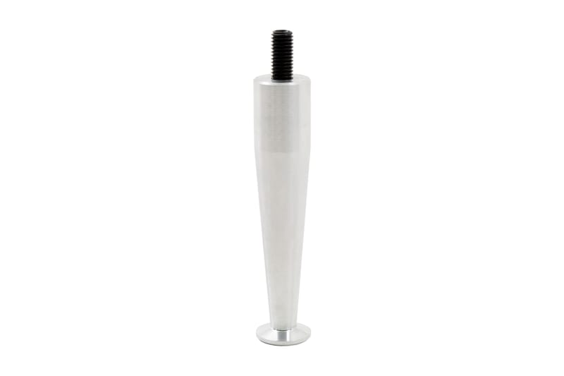 Sengeben 4-pak Aluminium Smal 12 cm - Boligtilbehør - Håndtag og beslag - Beslag - Møbelben