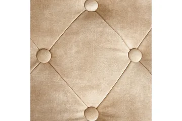 Siddebænk Roseville Beige/guld - Beige/guld - Møbler - Stole & lænestole - Bænke - Entrébænk