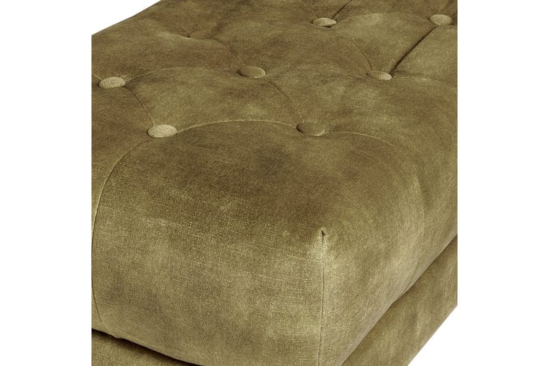 Siddebænk Roseville Grøn/guld - Grøn/guld - Boligtilbehør - Håndtag og beslag - Beslag - Møbelben