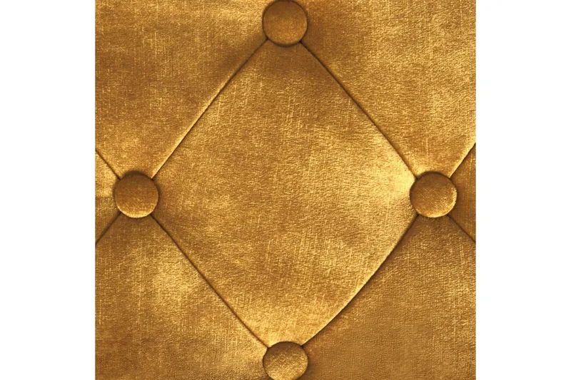 Siddebænk Roseville Gul/guld - Gul/guld - Boligtilbehør - Håndtag og beslag - Beslag - Møbelben