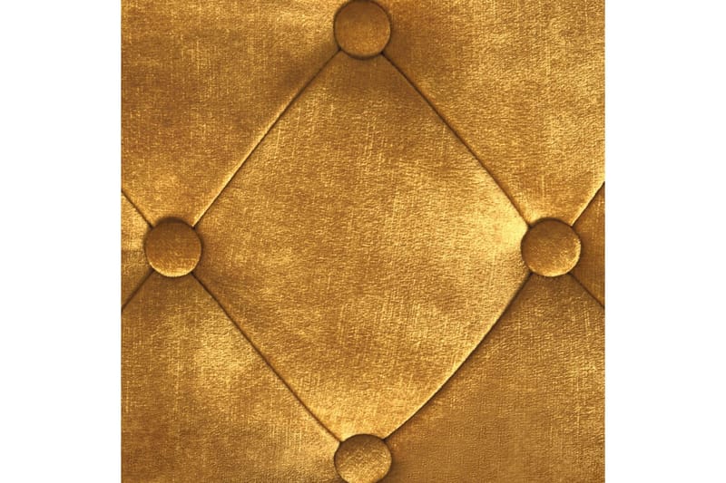 Siddebænk Roseville Gul/guld - Gul/guld - Møbler - Stole & lænestole - Bænke - Entrébænk