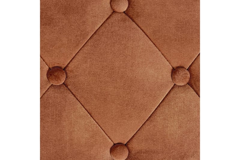 Siddebænk Roseville Rød/guld - Rød/guld - Boligtilbehør - Håndtag og beslag - Beslag - Møbelben