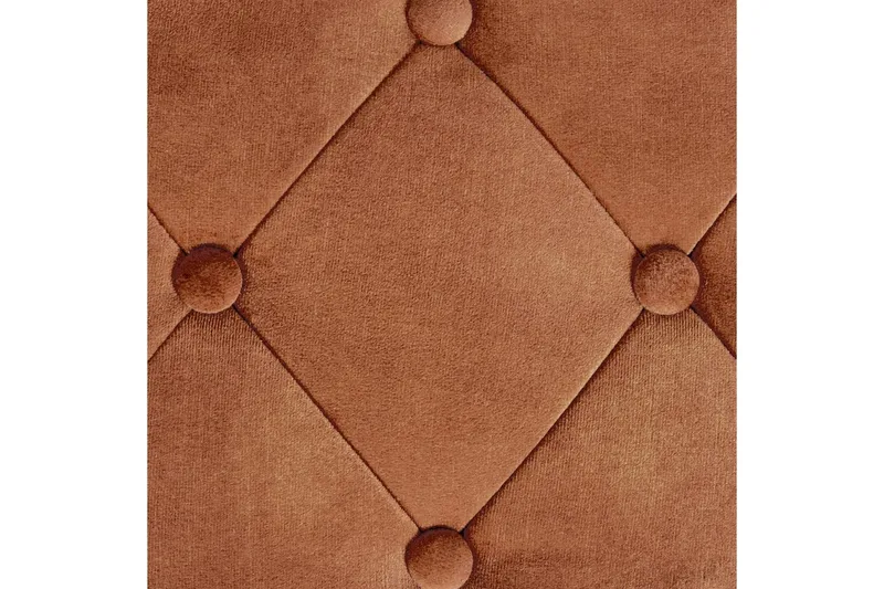 Siddebænk Roseville Rød/guld - Rød/guld - Boligtilbehør - Håndtag og beslag - Beslag - Møbelben