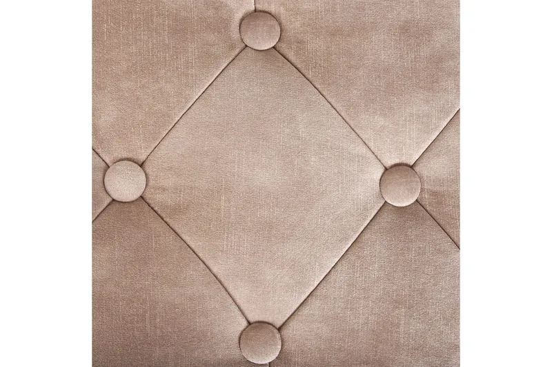 Siddebænk Roseville Taupe/guld - Taupe/guld - Boligtilbehør - Håndtag og beslag - Beslag - Møbelben