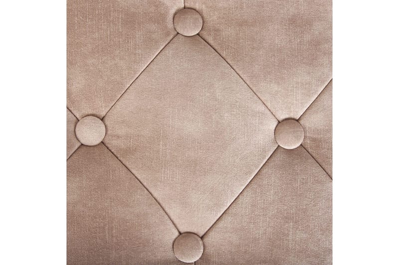 Siddebænk Roseville Taupe/guld - Taupe/guld - Møbler - Stole & lænestole - Bænke - Entrébænk