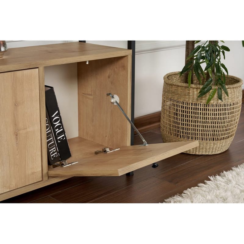 Hemani Konsolbord 120 cm - Sort - Møbler - Borde - Aflastningsbord - Konsolbord & sidebord