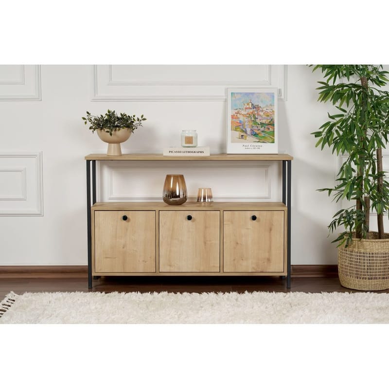 Hemani Konsolbord 120 cm - Sort - Boligtilbehør - Dekoration