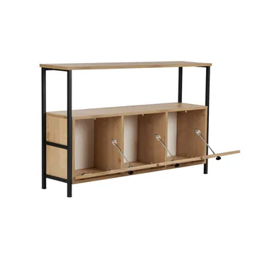 Hemani Konsolbord 120 cm - Sort - Møbler - Borde - Aflastningsbord - Konsolbord & sidebord