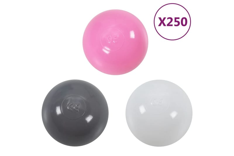 beBasic legetelt med 250 bolde 133x140 cm prinsessetema pink - LyserÃ¸d - Boligtilbehør - Indretning børneværelse - Legetelt & tipitelt børneværelse