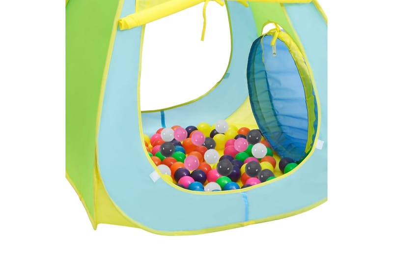 beBasic legetelt med 350 bolde flerfarvet - Flerfarvet - Legetelt & tipitelt børneværelse