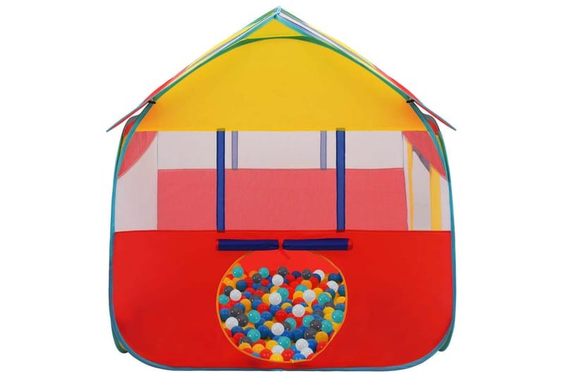 beBasic legetelt med 550 bolde 123x120x126 cm - Flerfarvet - Legetelt & tipitelt børneværelse