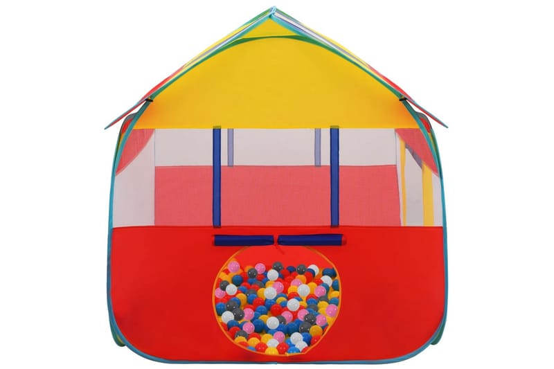 beBasic legetelt med 550 bolde 123x120x126 cm - Flerfarvet - Legetelt & tipitelt børneværelse