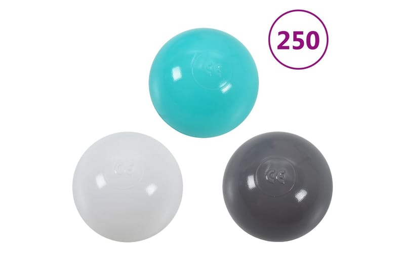 beBasic boldgrav med 300 bolde 75x75x32 cm - Boligtilbehør - Indretning børneværelse - Dekoration til børneværelset