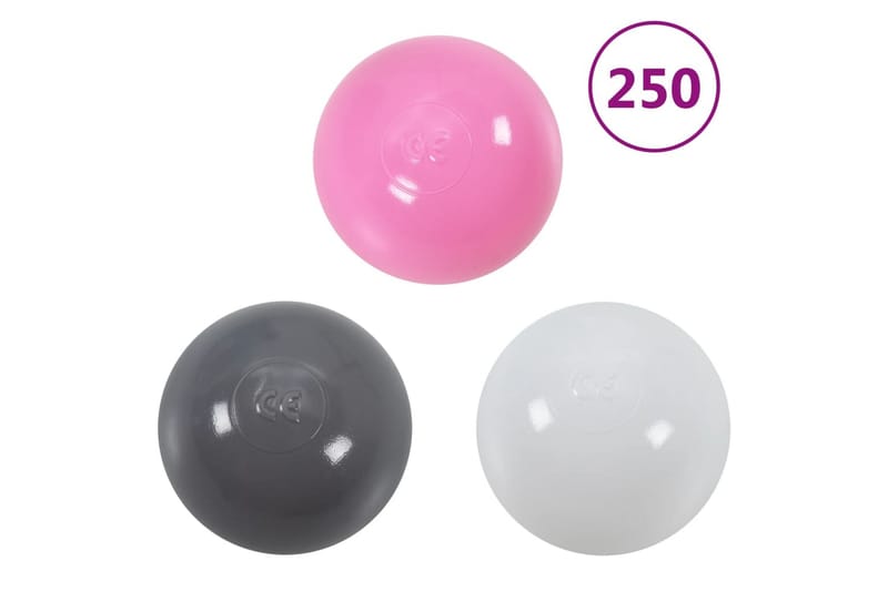 beBasic boldgrav med 300 bolde 75x75x32 cm - Boligtilbehør - Indretning børneværelse - Dekoration til børneværelset