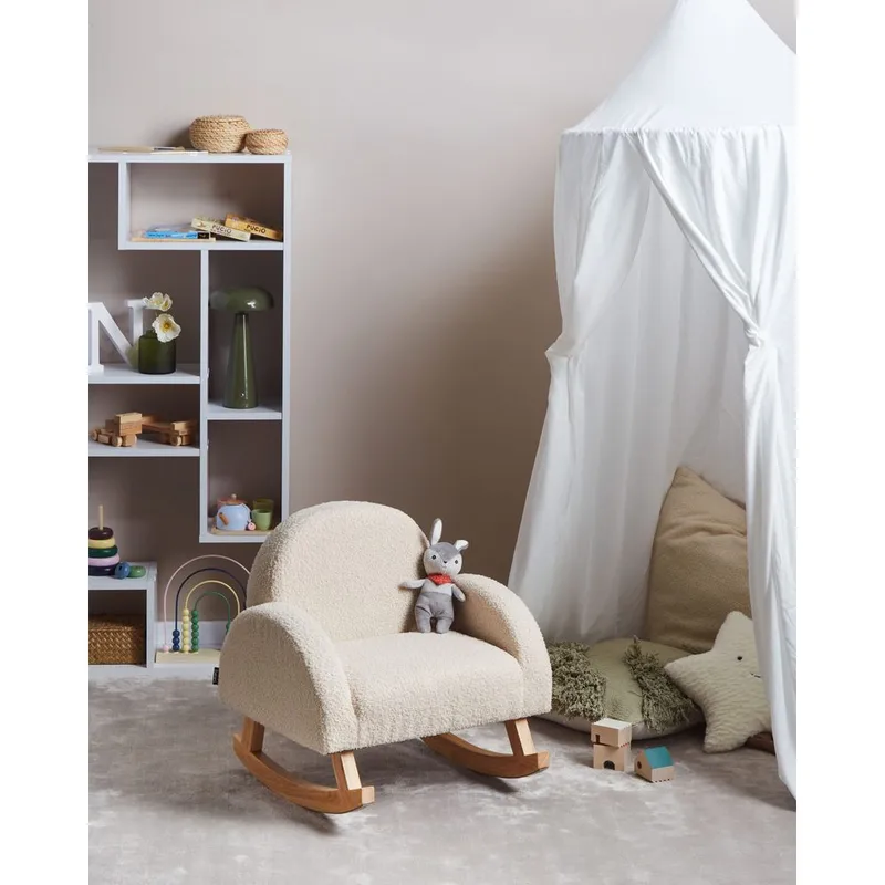 Gyngestol Hug - Beige, lyst træ - Boligtilbehør - Indretning børneværelse - Legetøj