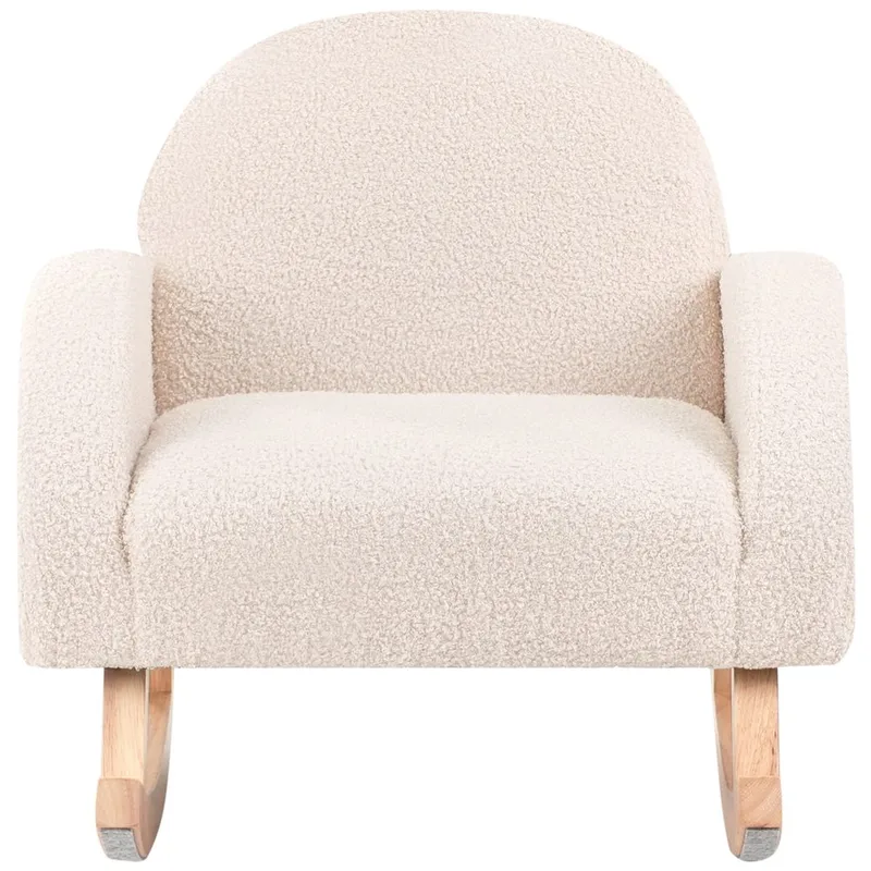 Gyngestol Hug - Beige, lyst træ - Boligtilbehør - Indretning børneværelse - Legetøj