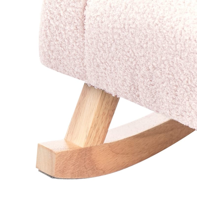 Gyngestol Hug - Rosa, lyst træ - Boligtilbehør - Indretning børneværelse - Legetøj