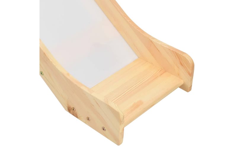 loftseng til børn med rutsjebane og stige fyrretræ 97x208 cm - Boligtilbehør - Indretning børneværelse - Legegård