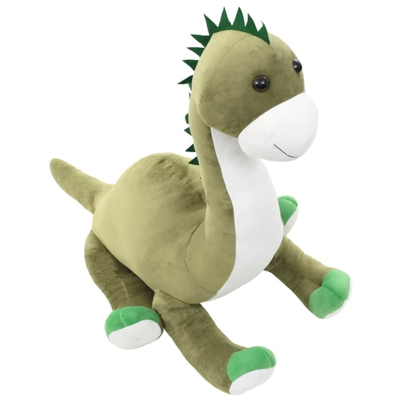 Dinosaur Brontosaurus Tøjdyr Plys Grøn - Grøn - Blødt legetøj & bamser