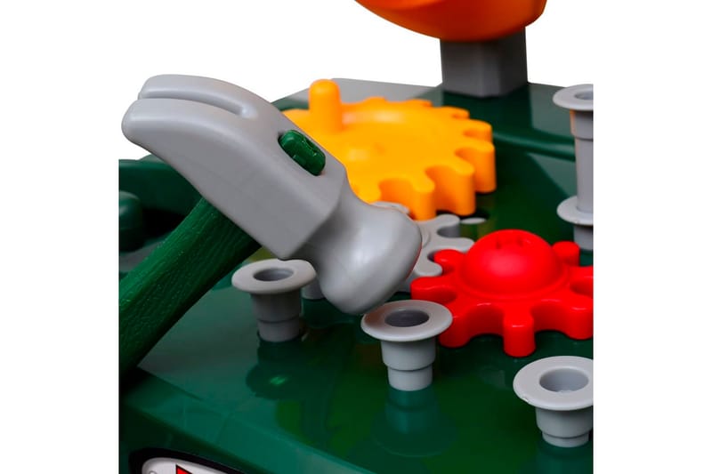 Legetøjsarbejdsbænk med værktøj til børn og legerum - Blødt legetøj & bamser