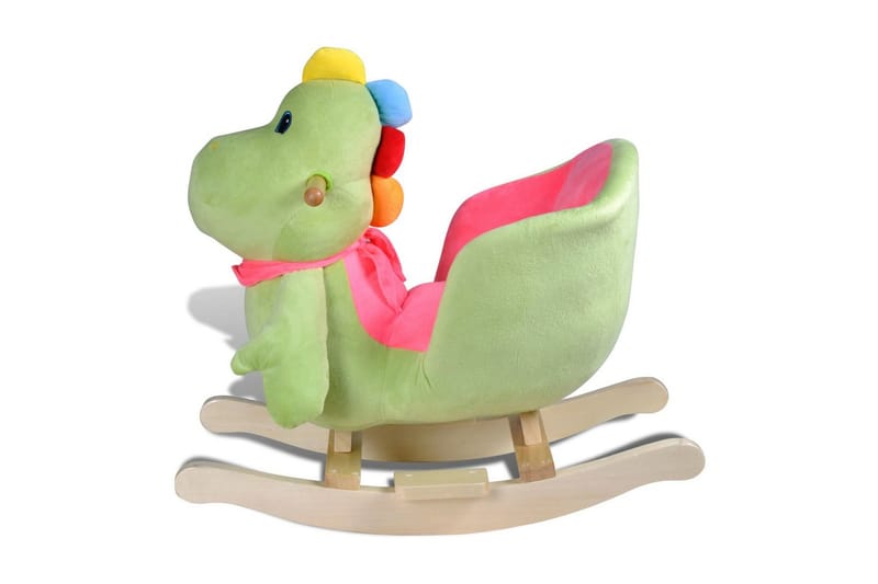 Gyngedyr Dinosaurus - Flerfarvet - Legetøj