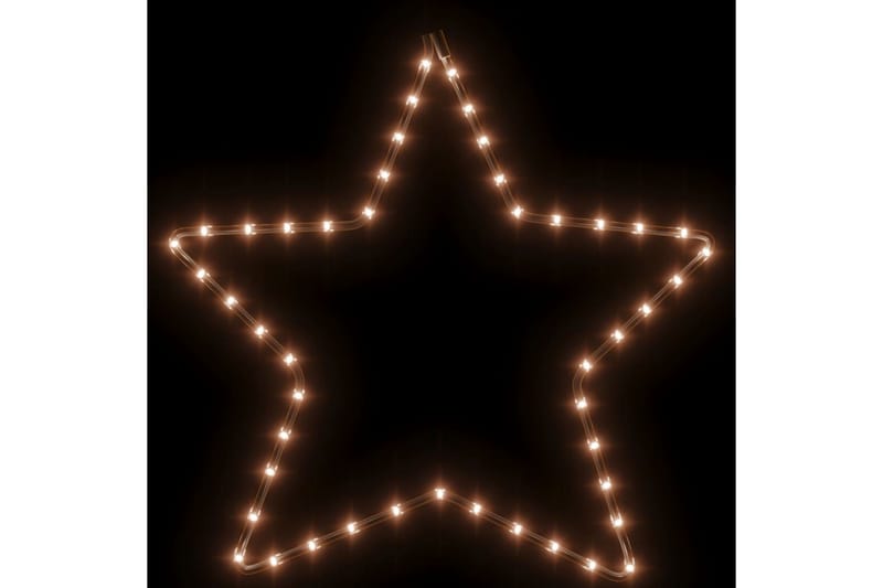 beBasic julefigur stjerne 48 LED-lys varm hvid - Julelys - Juelpynt og juledekoration