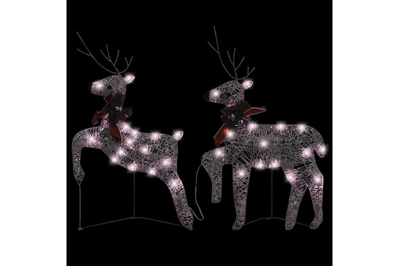 beBasic julerensdyr 2 stk. 40 LED'er guldfarvet - Guld - Boligtilbehør - Julepynt & højtidsdekorationer - Juelpynt og juledekoration - Julelys