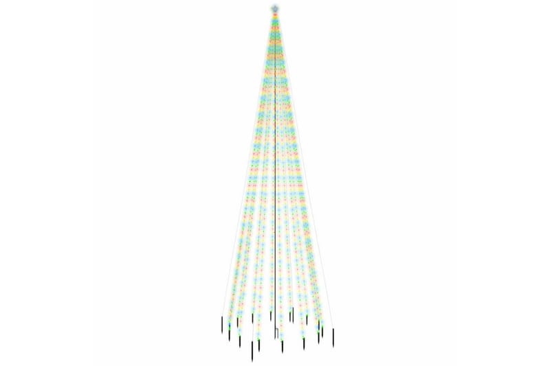 beBasic juletræ med spyd 1134 LED'er 800 cm farverigt lys - Boligtilbehør - Julepynt & højtidsdekorationer - Juelpynt og juledekoration - Plastik juletræ
