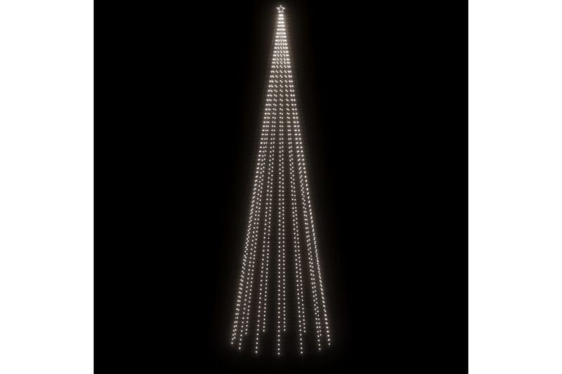 beBasic juletræ med spyd 1134 LED'er 800 cm koldt hvidt lys - Plastik juletræ