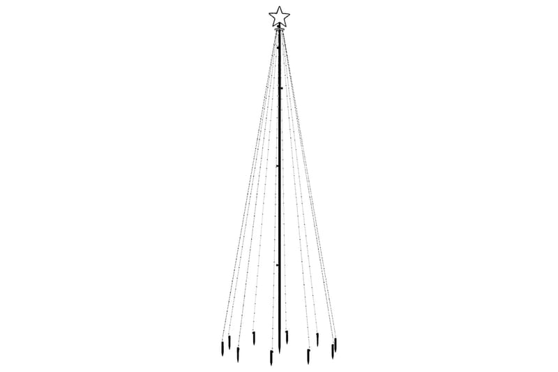 beBasic juletræ med spyd 310 LED'er 300 cm varmt hvidt lys - Plastik juletræ