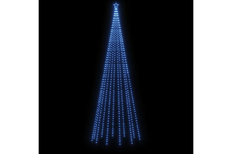 beBasic juletræ med spyd 732 LED'er 500 cm blåt lys - Plastik juletræ