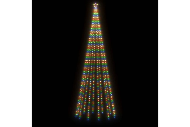 beBasic juletræ med spyd 732 LED'er 500 cm farverigt lys - Boligtilbehør - Julepynt & højtidsdekorationer - Juelpynt og juledekoration - Plastik juletræ