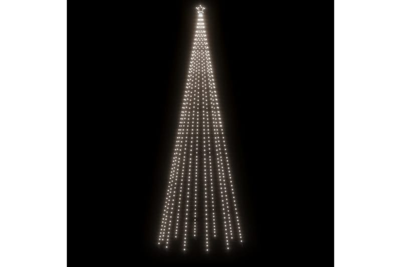beBasic juletræ med spyd 732 LED'er 500 cm koldt hvidt lys - Plastik juletræ