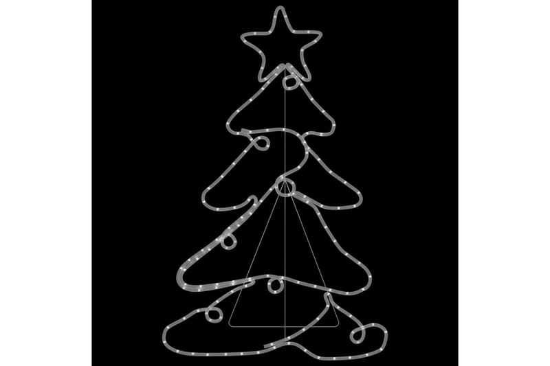 beBasic juletræsfigur 144 LED-lys - Juleengel & julefigur - Juelpynt og juledekoration
