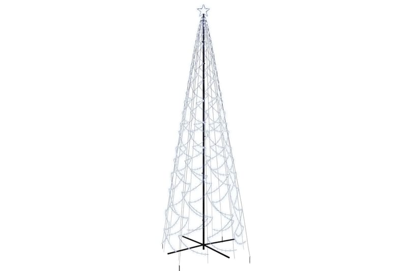 beBasic kegleformet juletræ 160x500 cm 1400 LED'er koldt hvidt lys - Boligtilbehør - Julepynt & højtidsdekorationer - Juelpynt og juledekoration - Plastik juletræ