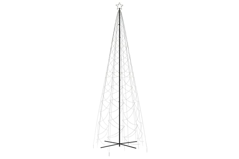 beBasic kegleformet juletræ 160x500 cm 1400 LED'er varmt hvidt lys - Boligtilbehør - Julepynt & højtidsdekorationer - Juelpynt og juledekoration - Plastik juletræ