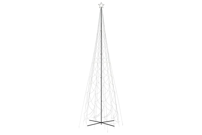 beBasic kegleformet juletræ 230x800 cm 3000 LED'er farverigt lys - Boligtilbehør - Julepynt & højtidsdekorationer - Juelpynt og juledekoration - Plastik juletræ