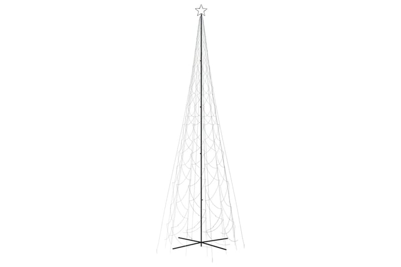 beBasic kegleformet juletræ 230x800 cm 3000 LED'er koldt hvidt lys - Boligtilbehør - Julepynt & højtidsdekorationer - Juelpynt og juledekoration - Plastik juletræ