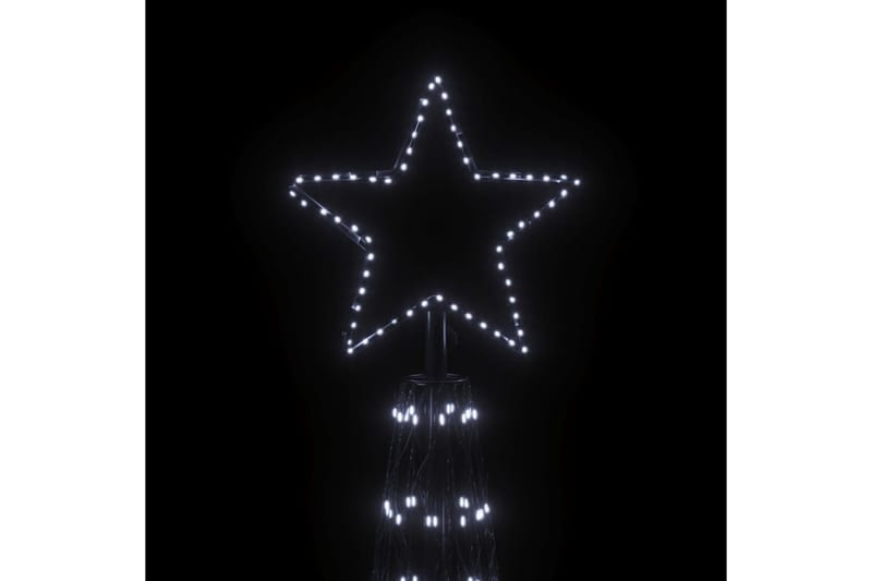 beBasic kegleformet juletræ 230x800 cm 3000 LED'er koldt hvidt lys - Boligtilbehør - Julepynt & højtidsdekorationer - Juelpynt og juledekoration - Plastik juletræ