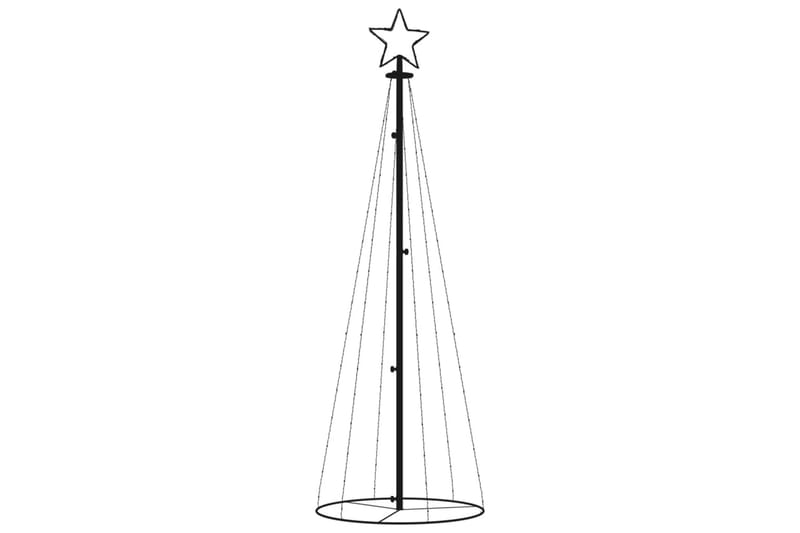 beBasic kegleformet juletræ 70x180 cm 108 LED'er farverigt lys - Boligtilbehør - Julepynt & højtidsdekorationer - Juelpynt og juledekoration - Plastik juletræ