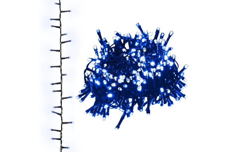 beBasic kompakt LED-lyskæde 2000 LED'er 20 m PVC blåt lys - Julelys - Juelpynt og juledekoration
