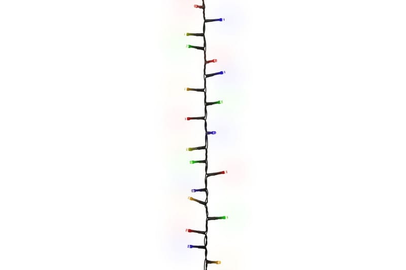 beBasic kompakt LED-lyskæde 2000 LED'er 20 m PVC flerfarvet lys - Julelys - Juelpynt og juledekoration