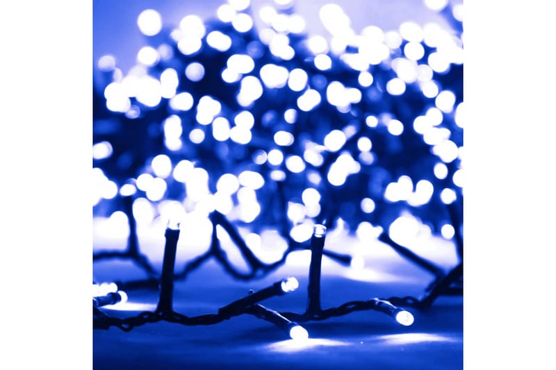 beBasic kompakt LED-lyskæde 2000 LED'er 20 m PVC blåt lys - Boligtilbehør - Julepynt & højtidsdekorationer - Juelpynt og juledekoration - Julelys