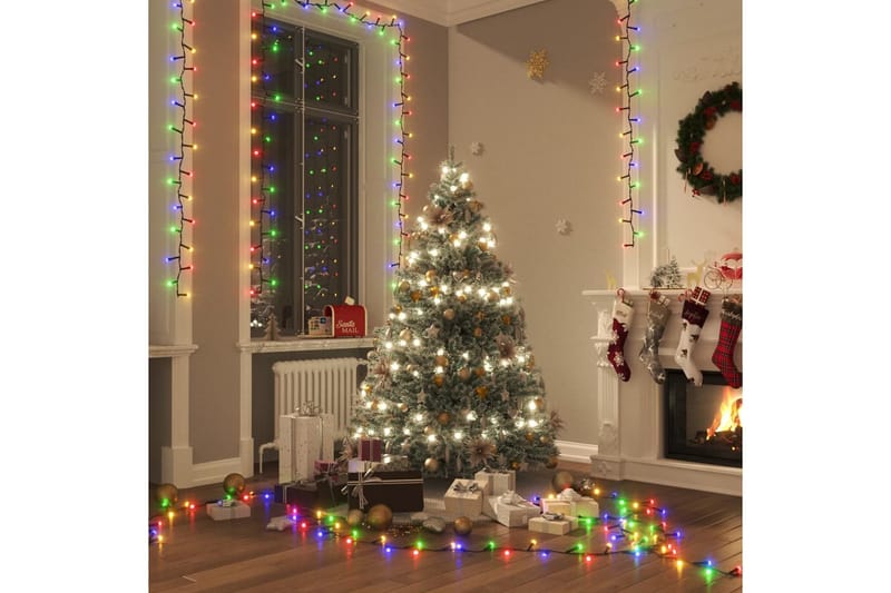 beBasic kompakt LED-lyskæde 3000 LED'er 30 m PVC flerfarvet lys - Boligtilbehør - Julepynt & højtidsdekorationer - Juelpynt og juledekoration - Julelys