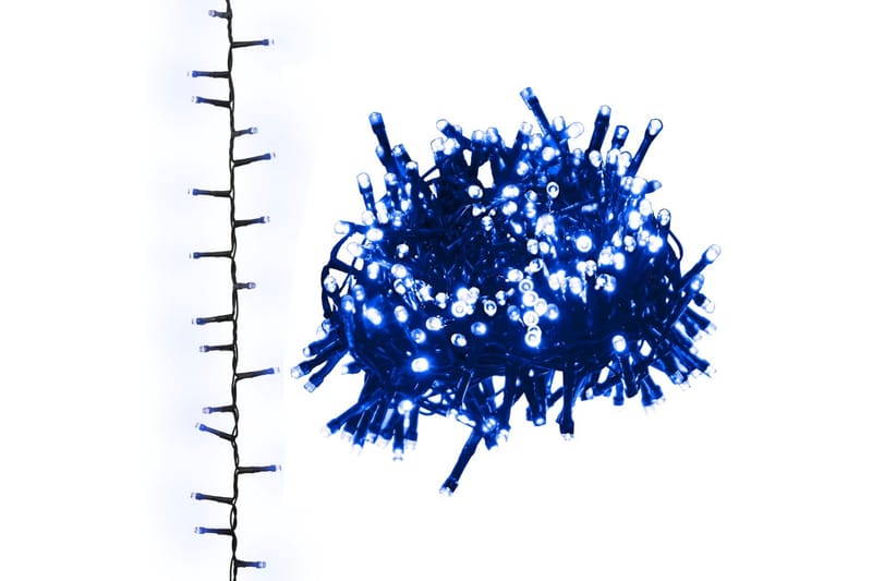 beBasic kompakt LED-lyskæde 3000 LED'er 30 m PVC blåt lys - Julelys - Juelpynt og juledekoration