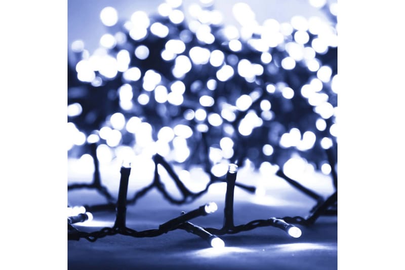 beBasic kompakt LED-lyskæde 3000 LED'er 30 m PVC koldt hvidt lys - Julelys - Juelpynt og juledekoration